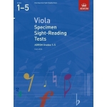 Image links to product page for Specimen Sight-reading Tests for Viola Grades 1-5
