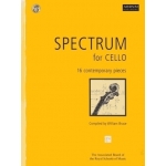 Image links to product page for Spectrum for Cello (includes CD)