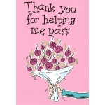 Image links to product page for Thank You For Helping Me Pass Card