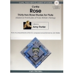 Image links to product page for 32 Rose Etudes for Flute (includes CD)