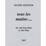Image links to product page for tous les matins... for Solo Bass or Alto Flute