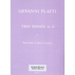 Image links to product page for Trio Sonata in G major for Flute, Oboe and Basso Continuo