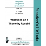 Image links to product page for Variations on a Theme of Rossini [Flute Trio]