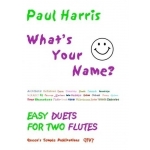 Image links to product page for What's Your Name? Easy Duets for 2 Flutes