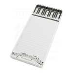 Image links to product page for Fridge-Magnet Notebook, Keyboard Design