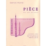 Image links to product page for Pièce in G minor for Oboe and Piano