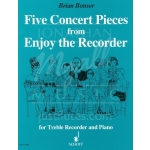 Image links to product page for Five Concert Pieces from Enjoy the Recorder