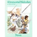 Image links to product page for 4 Immortal Melodies for Flute and Piano
