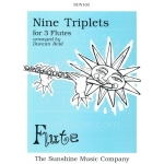 Image links to product page for Nine Triplets for Three Flutes