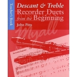 Image links to product page for Descant and Treble Recorder Duets from the Beginning [Teacher's Book]