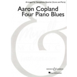 Image links to product page for Four Piano Blues [Saxophone Quartet]