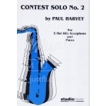 Image links to product page for Contest Solo No. 2 for Alto Saxophone and Piano