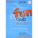Image links to product page for Fun Club Alto Saxophone Grades 1-2 [Student's Book] (includes CD)