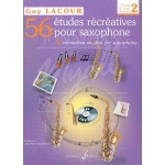 Image links to product page for 56 Recreative Studies for Saxophone, Vol 2 (includes CD)