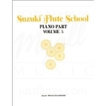Image links to product page for Suzuki Flute School Vol 5 (Original Edition) [Piano Accompaniment]
