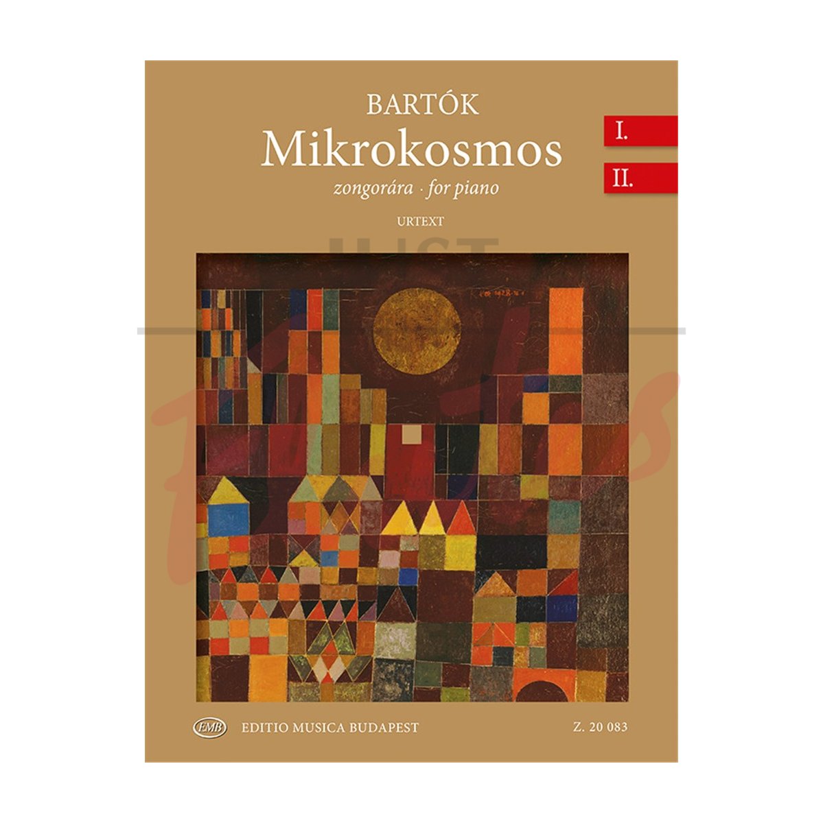 Mikrokosmos for Piano, Volume 1-2