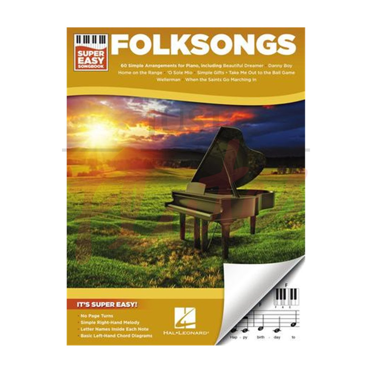 Super Easy Piano Folksongs