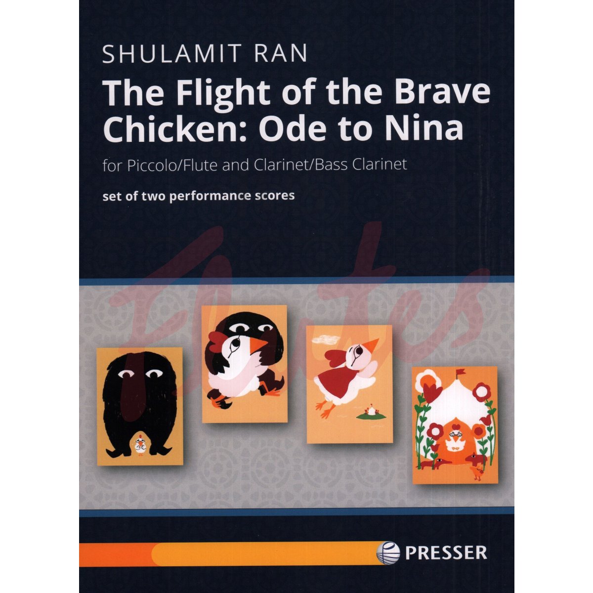The Flight of the Brave Chicken: Ode to Nina for Flute and Clarinet