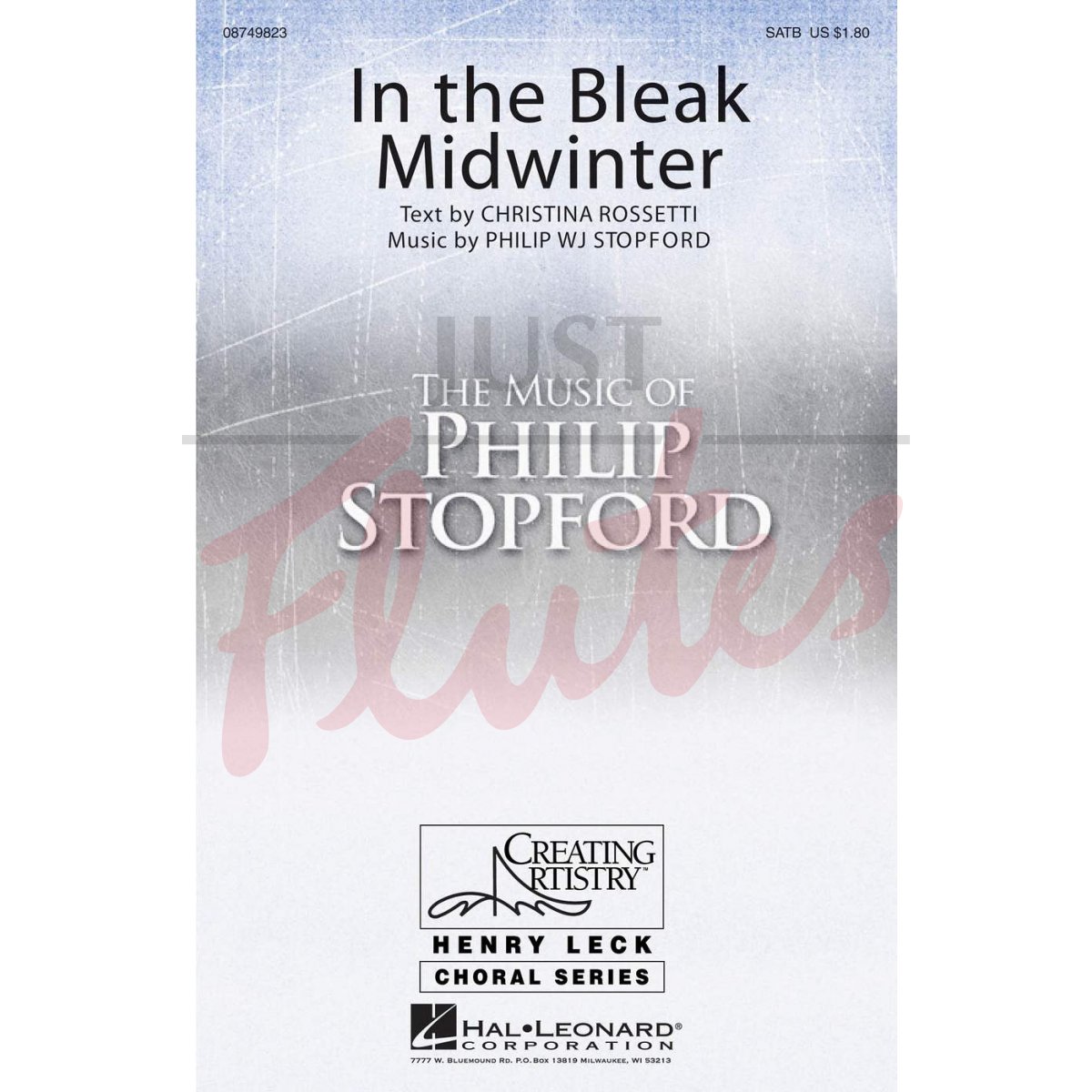 In the Bleak Midwinter for Choir and Piano