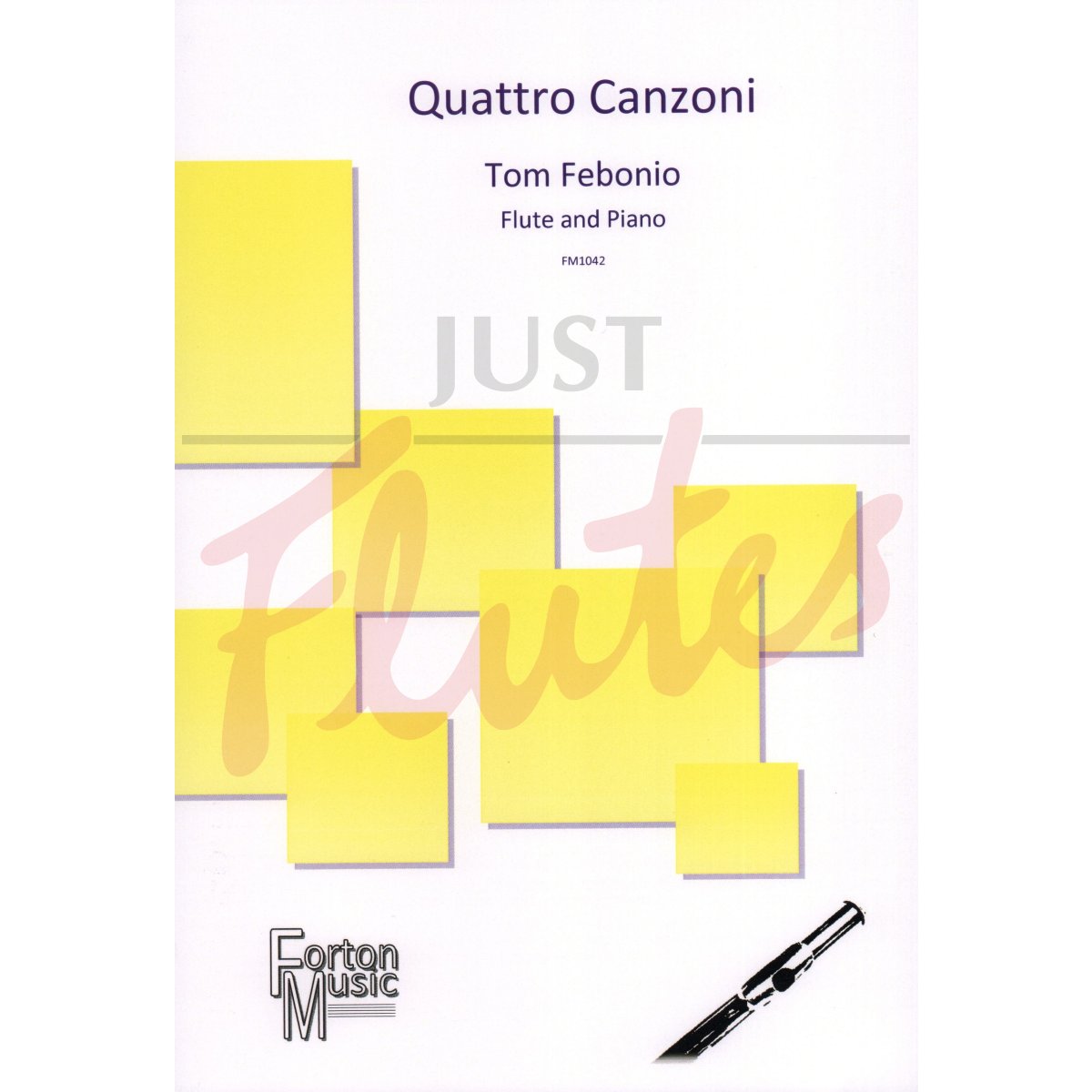 Quattro Canzoni for Flute and Piano