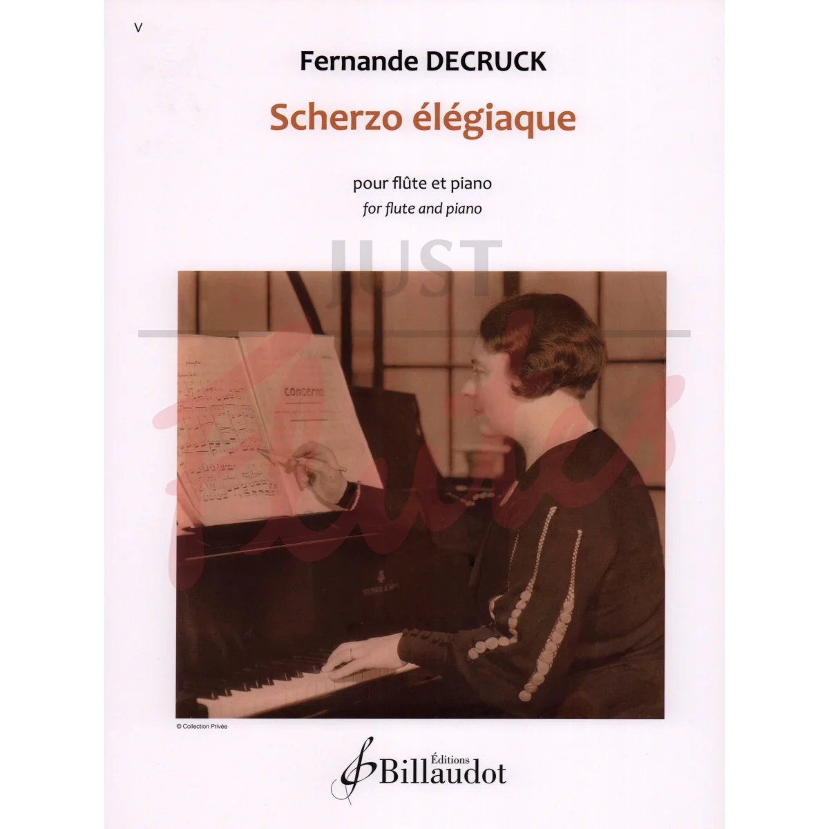 Scherzo élégiaque for Flute and Piano
