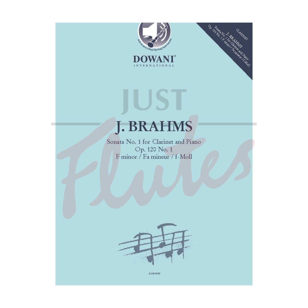 Sonata No. 1 in F minor for Clarinet and Piano