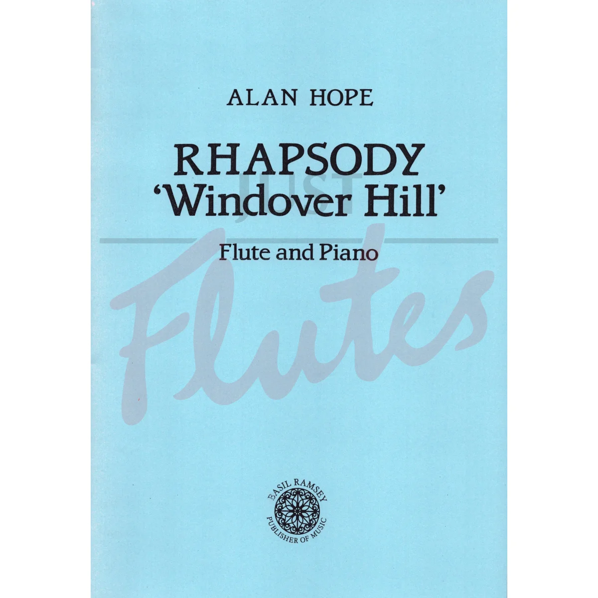 Rhapsody &quot;Windover Hill&quot; for Flute and Piano