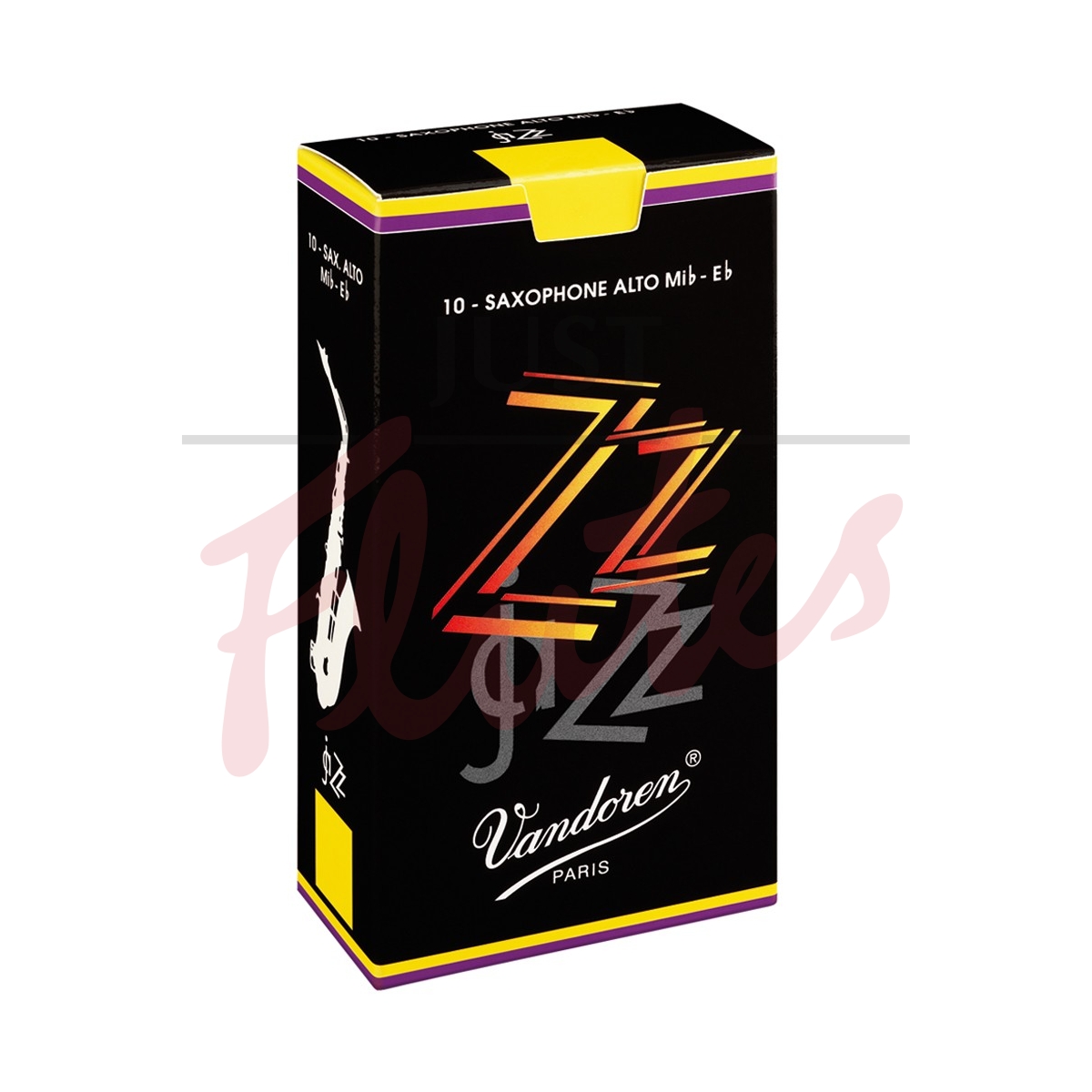 Vandoren SR4135 ZZ Alto Saxophone Reeds Strength 3.5, 10-pack