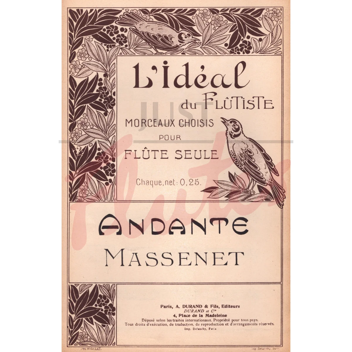 Andante for Solo Flute