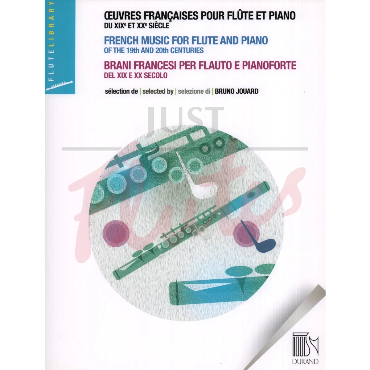 French Music of the 19th and 20th Centuries for Flute and Piano