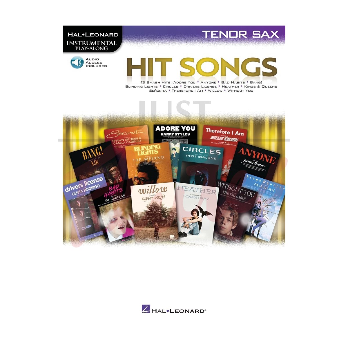 Hit Songs for Tenor Saxophone