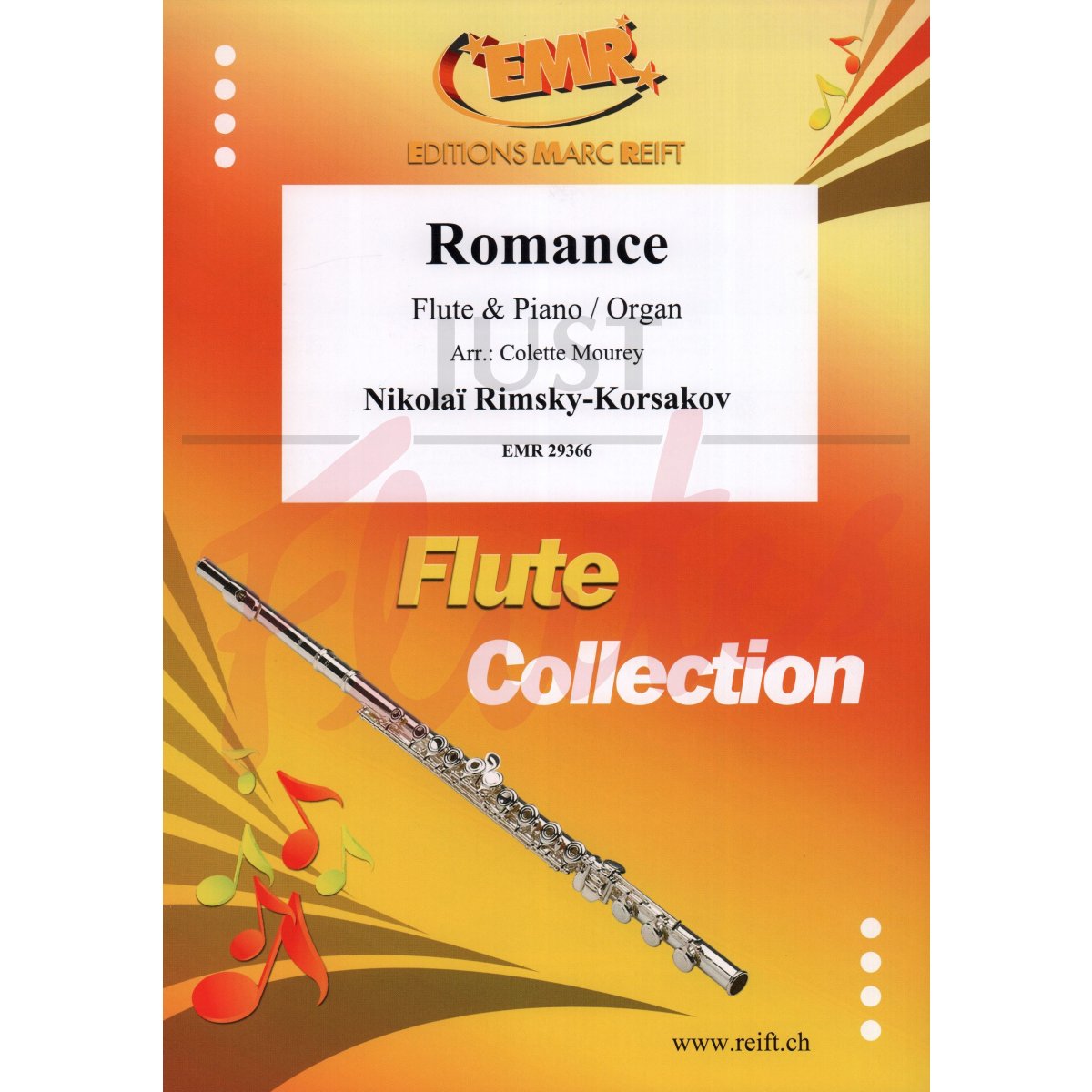 Romance for Flute and Piano/Organ