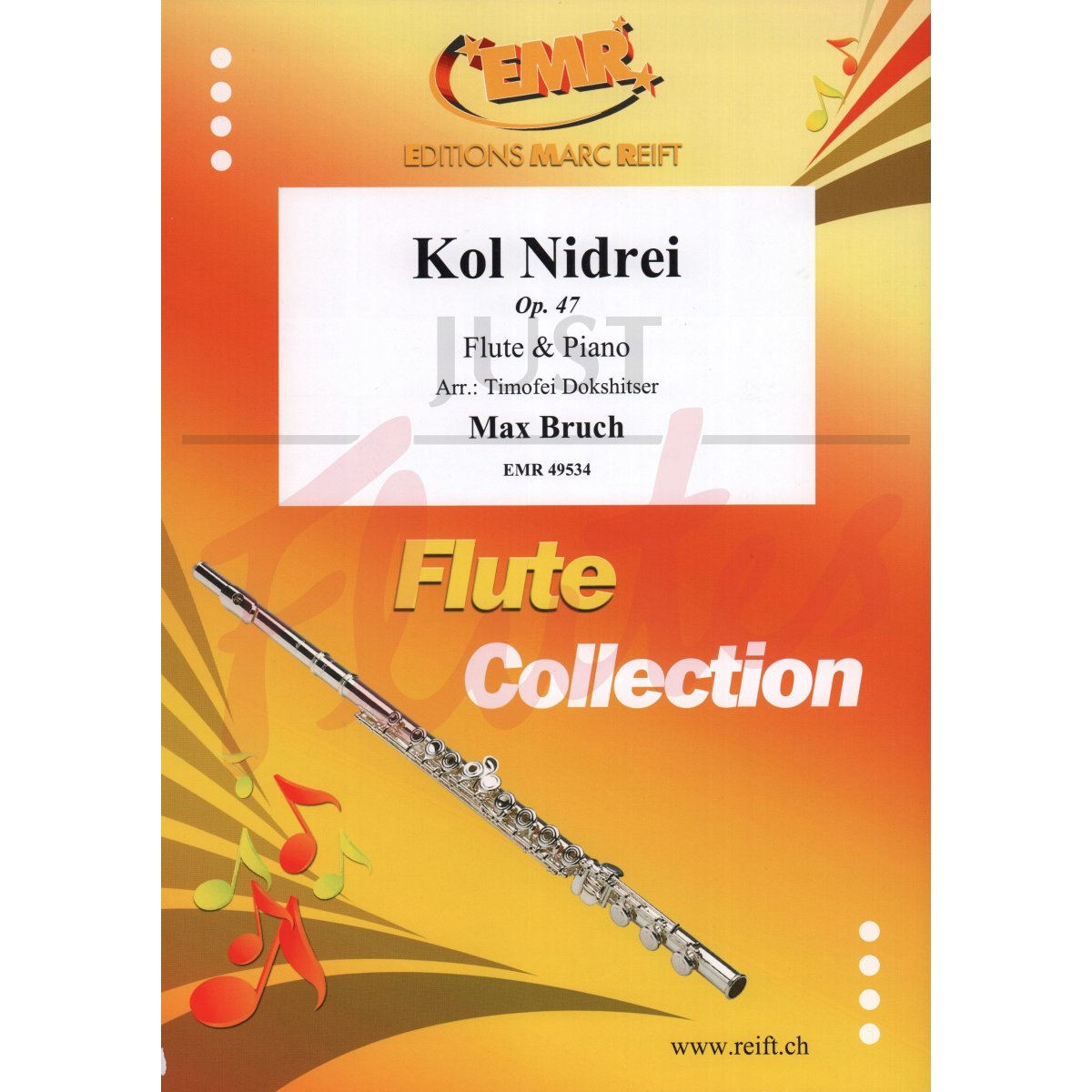 Kol Nidrei for Flute and Piano