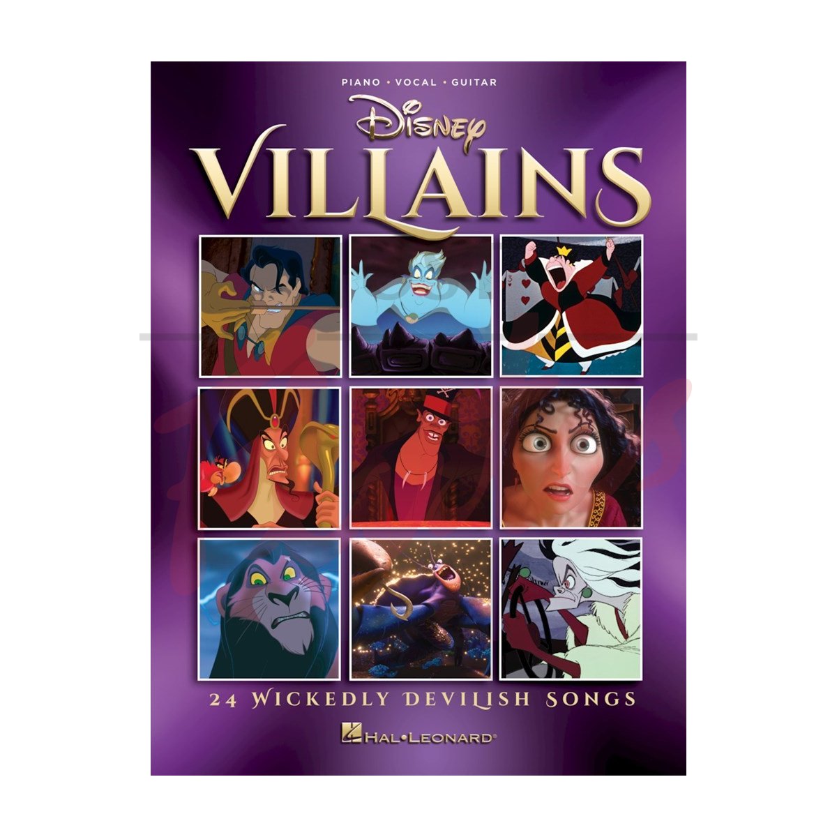 Disney Villains for Piano, Vocal and Guitar