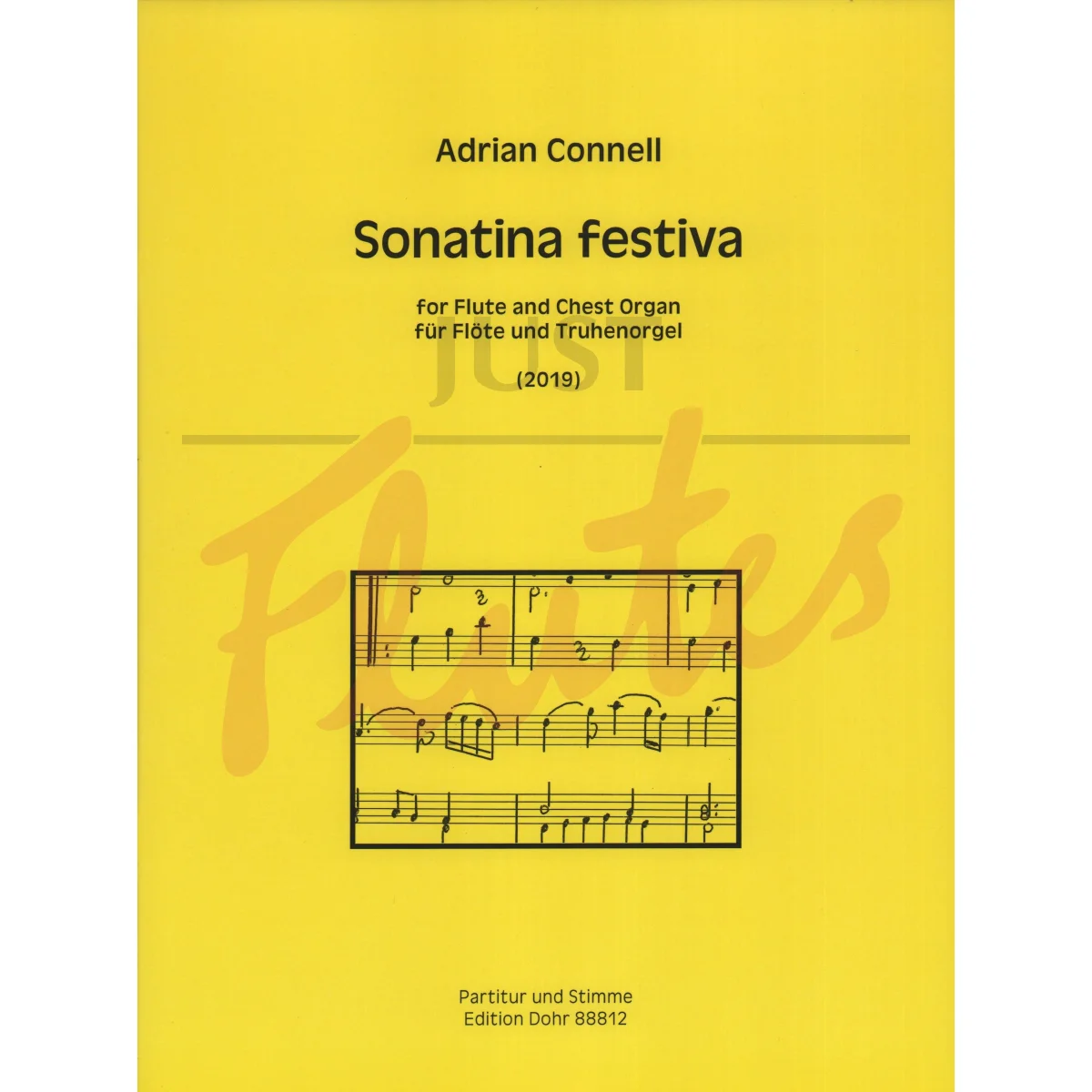 Sonatina Festiva for Flute and Chest Organ