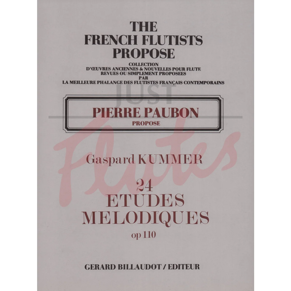 24 Etudes Melodiques for Flute