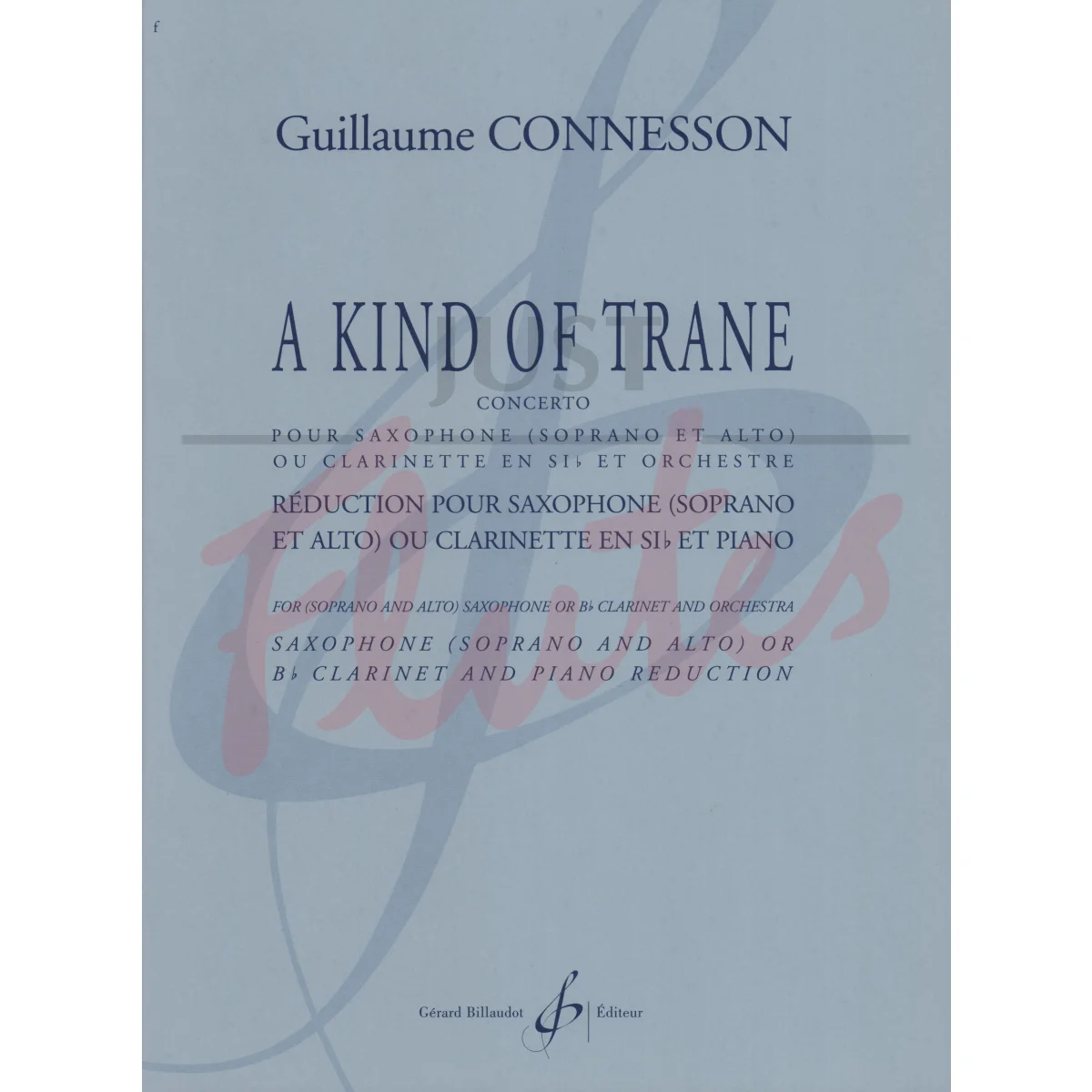 A Kind Of Trane for Saxophone and Piano