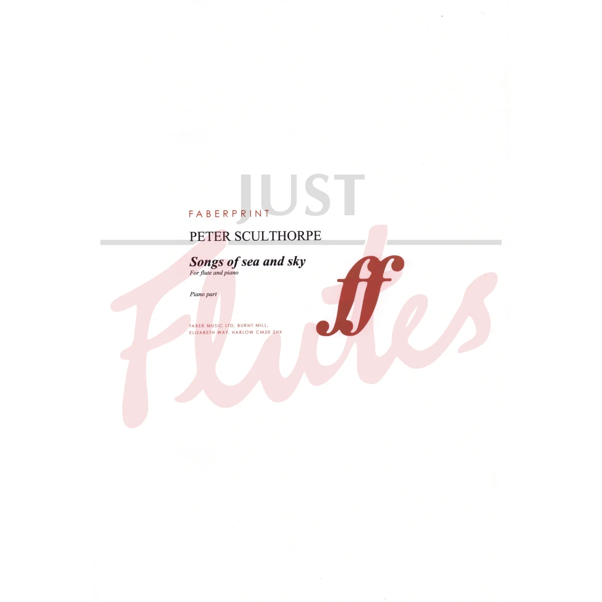 Songs of Sea &amp; Sky for Flute and Piano