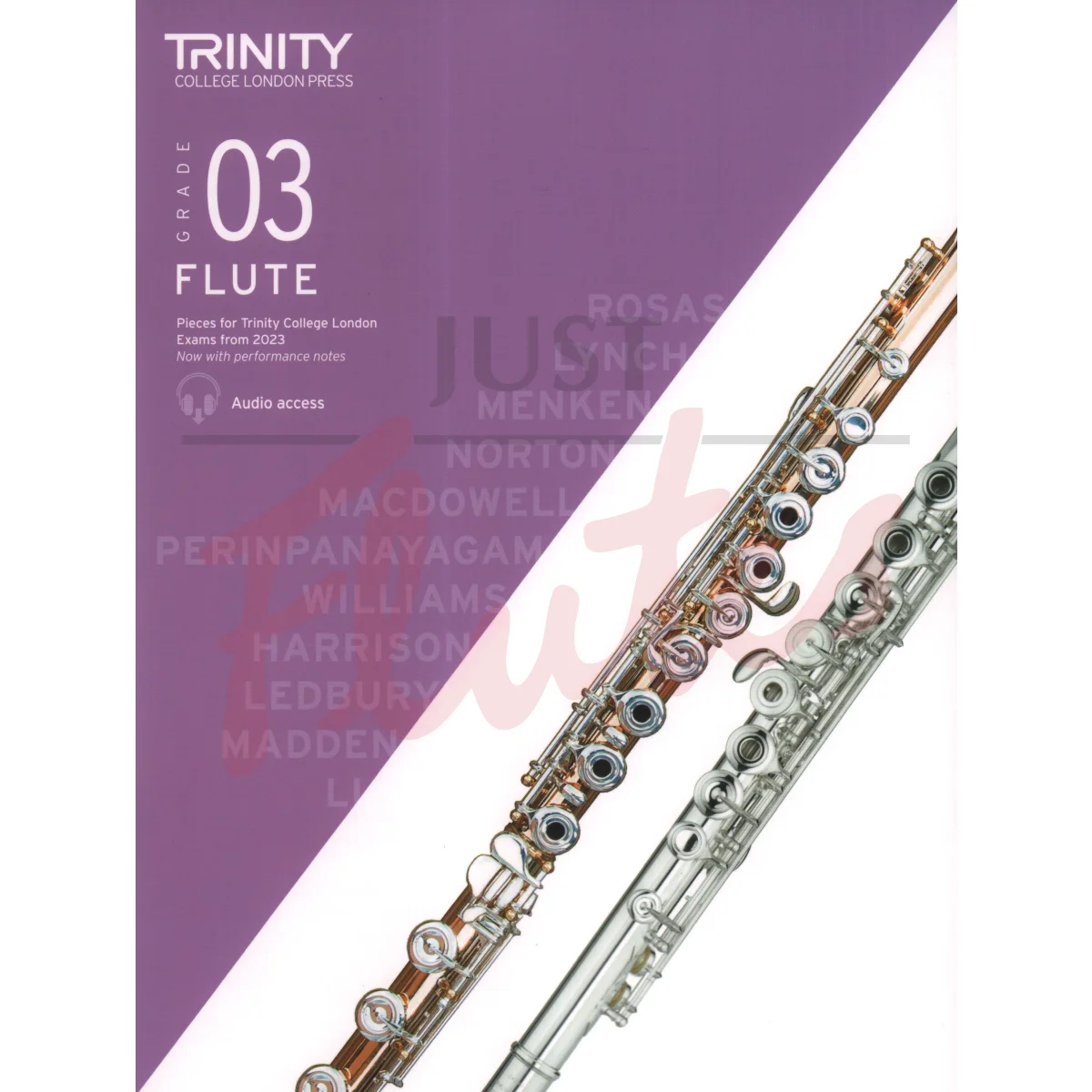 Trinity Flute Exam Pieces from 2023, Grade 3