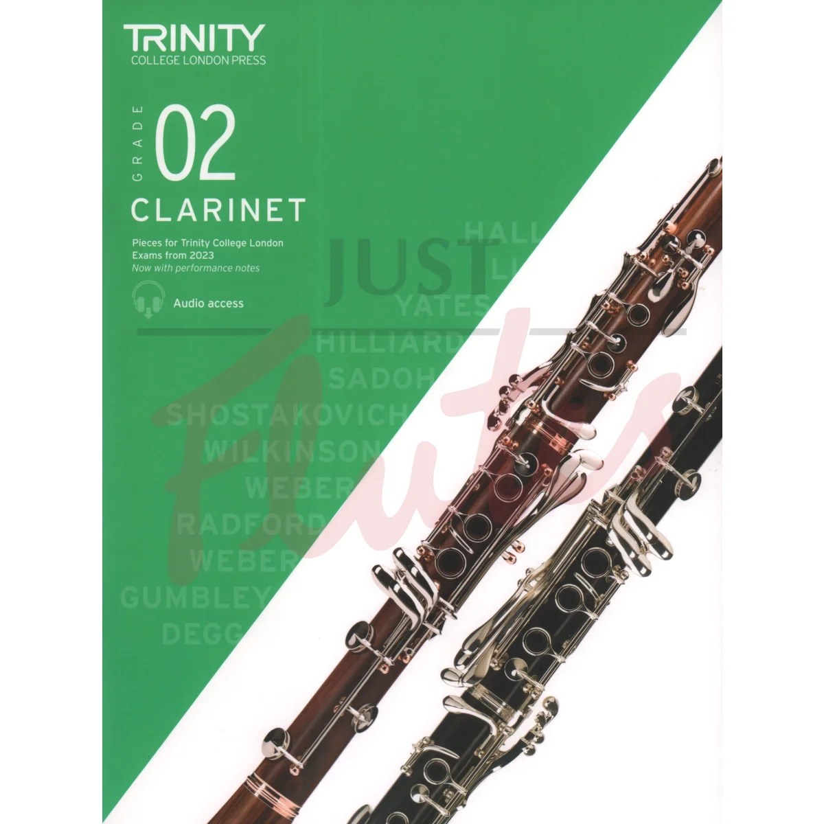 Trinity Clarinet Exam Pieces from 2023, Grade 2