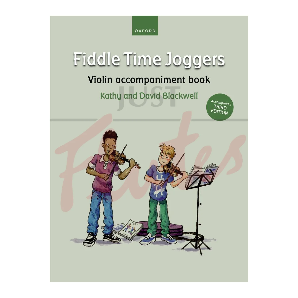 Fiddle Time Joggers - Violin Accompaniment Book for Third Edition