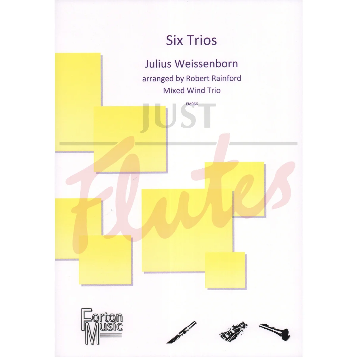 Six Trios for Flute, Oboe and Bb Clarinet