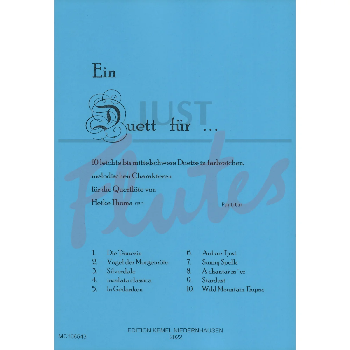 Ein Duett für... 10 Duets for Two Flutes