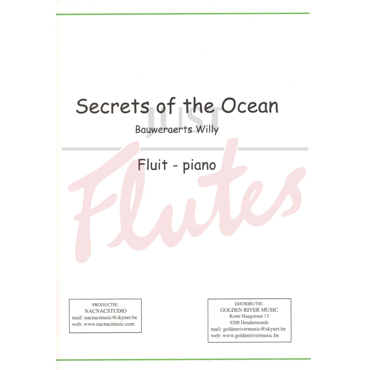 Secrets of the Ocean for Flute and Piano