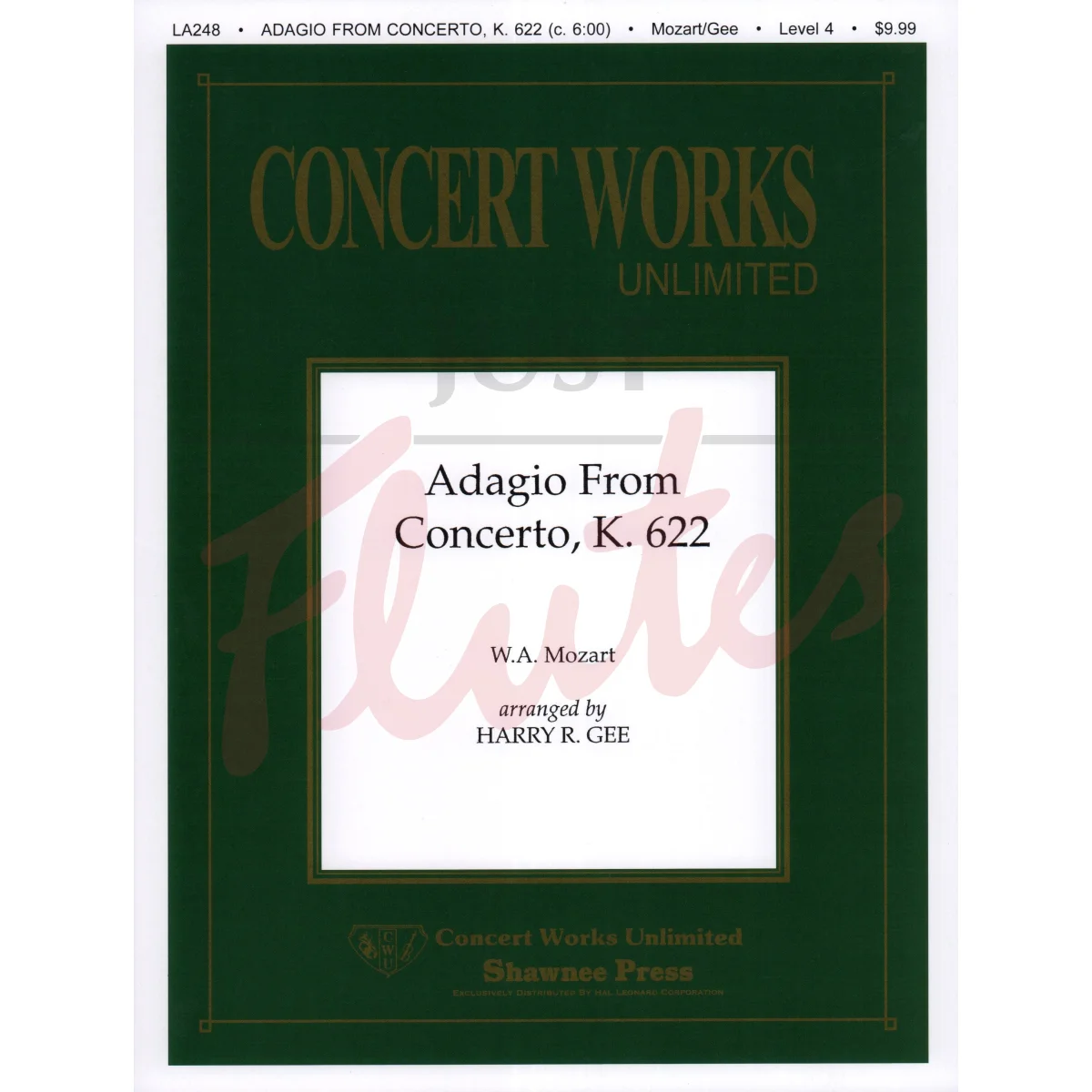Adagio from Concerto K.622 for Clarinet