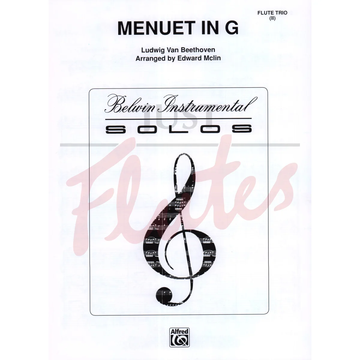 Menuet in G for Three Flutes