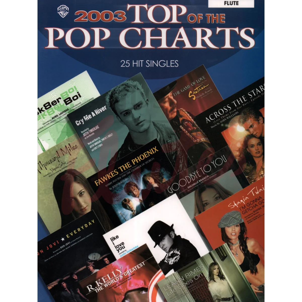2003 Top of the Pop Charts: 25 Hit Singles for Flute