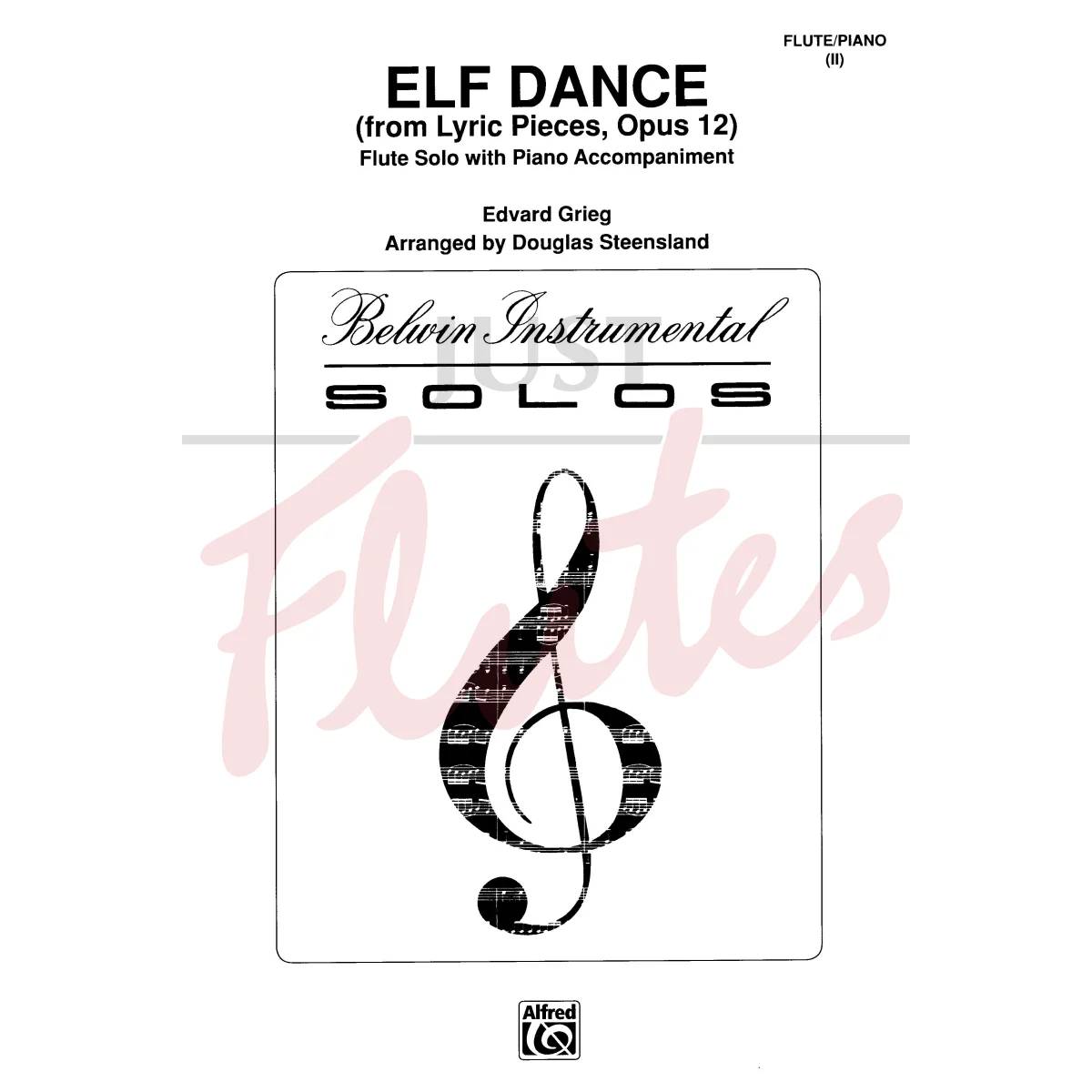 Elf Dance from Lyric Pieces Op.12 for Flute and Piano