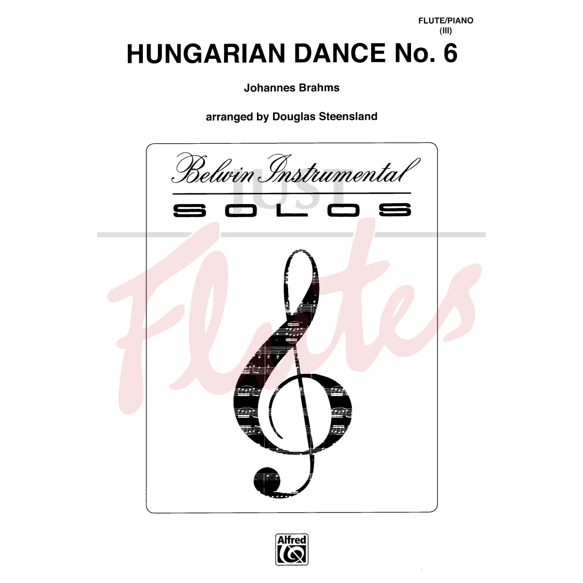 Hungarian Dance No.6 for Flute and Piano