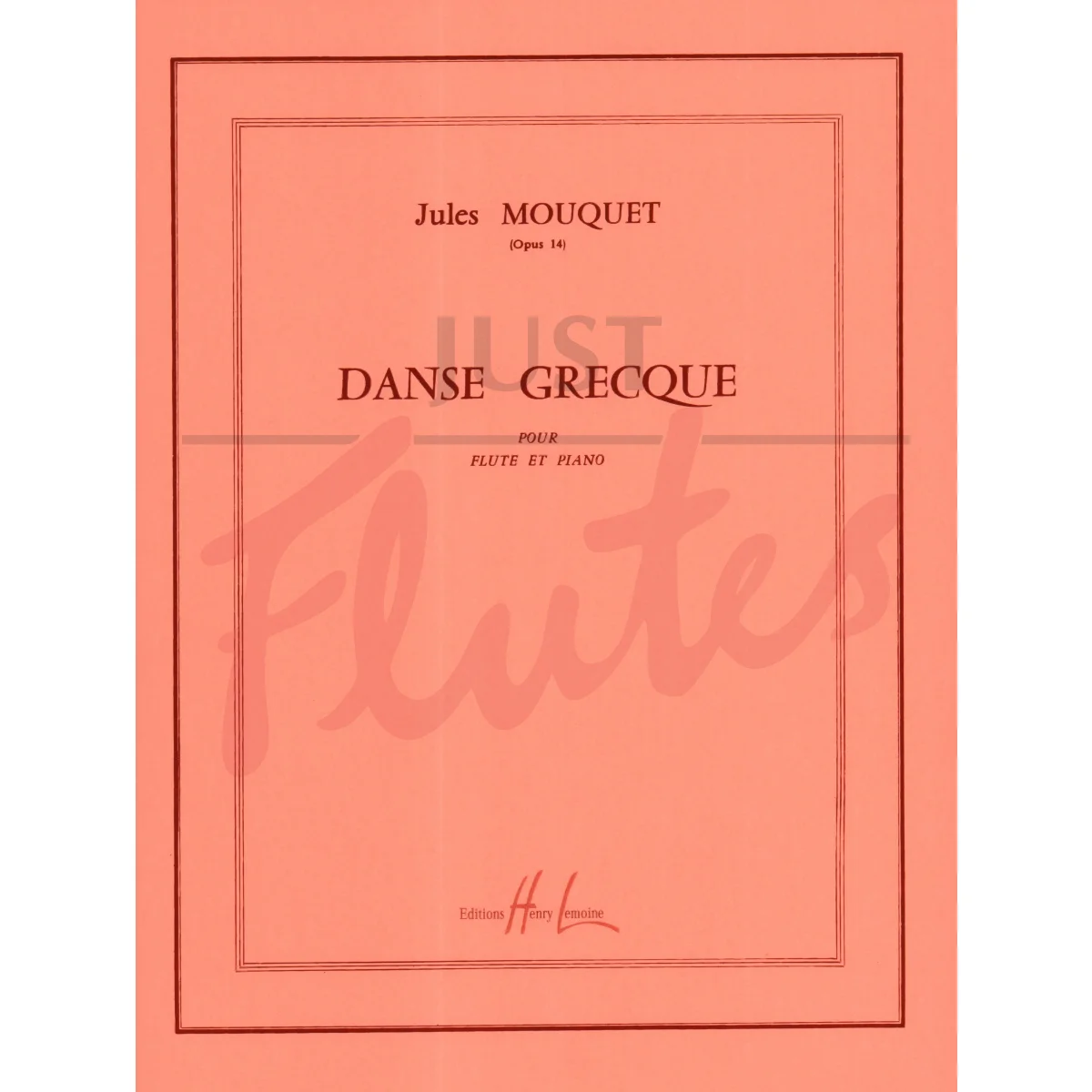 Danse Grecque for Flute or Harp and Piano